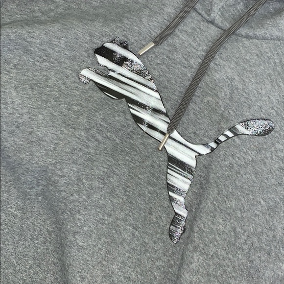 Gray Puma Hoddie - Picture 2 of 4